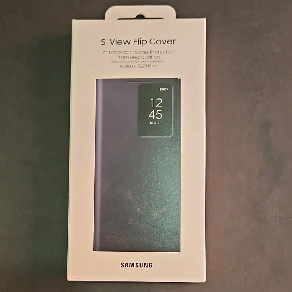Samsung S-View Flip Cover - Classic White